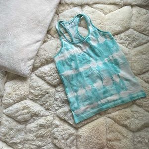 LULULEMON TIE DYE RACERBACK TANK